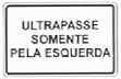 ultrapasse pela esquerda